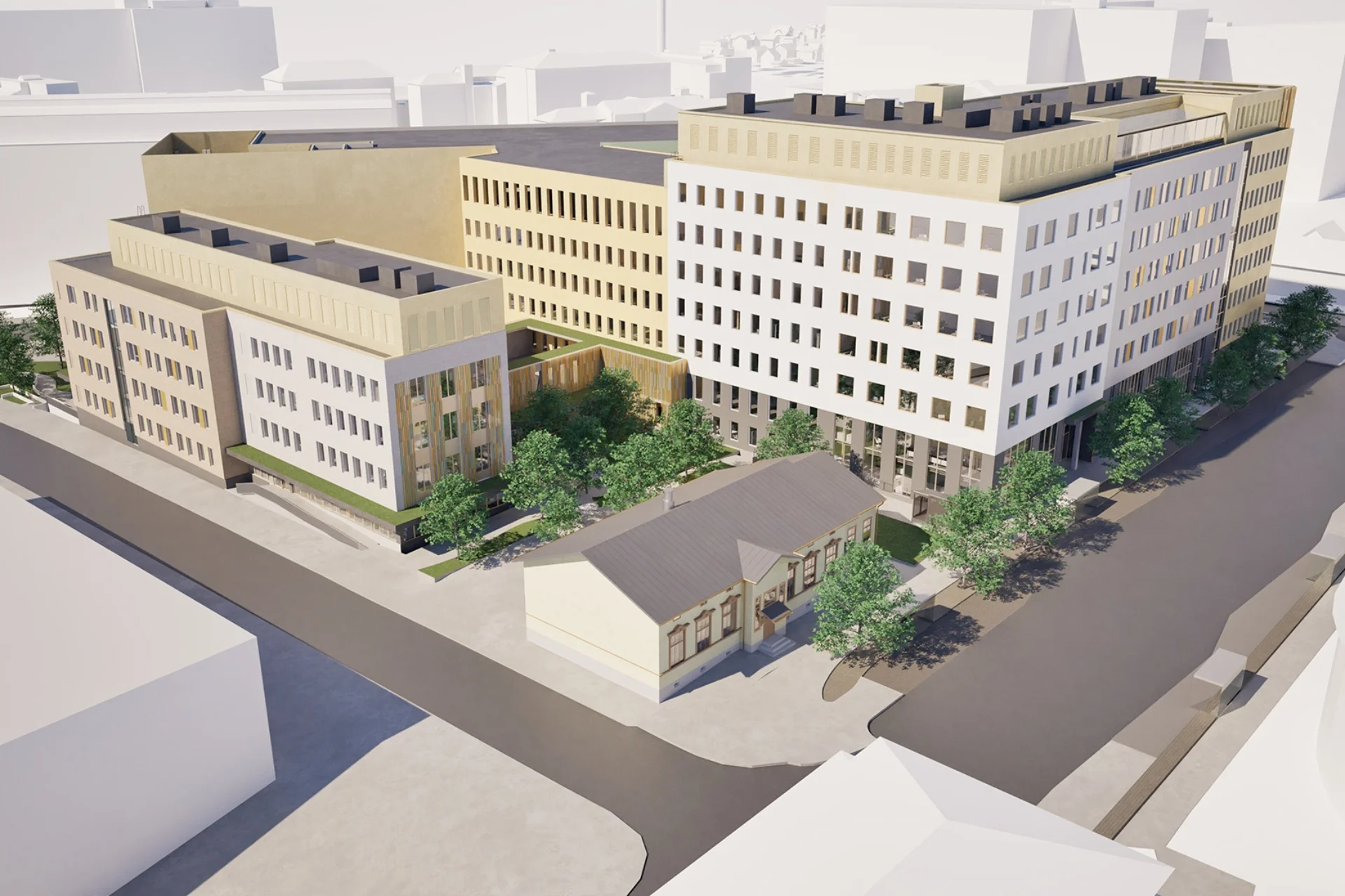 Skanska bygger ut sjukhus för halv miljard