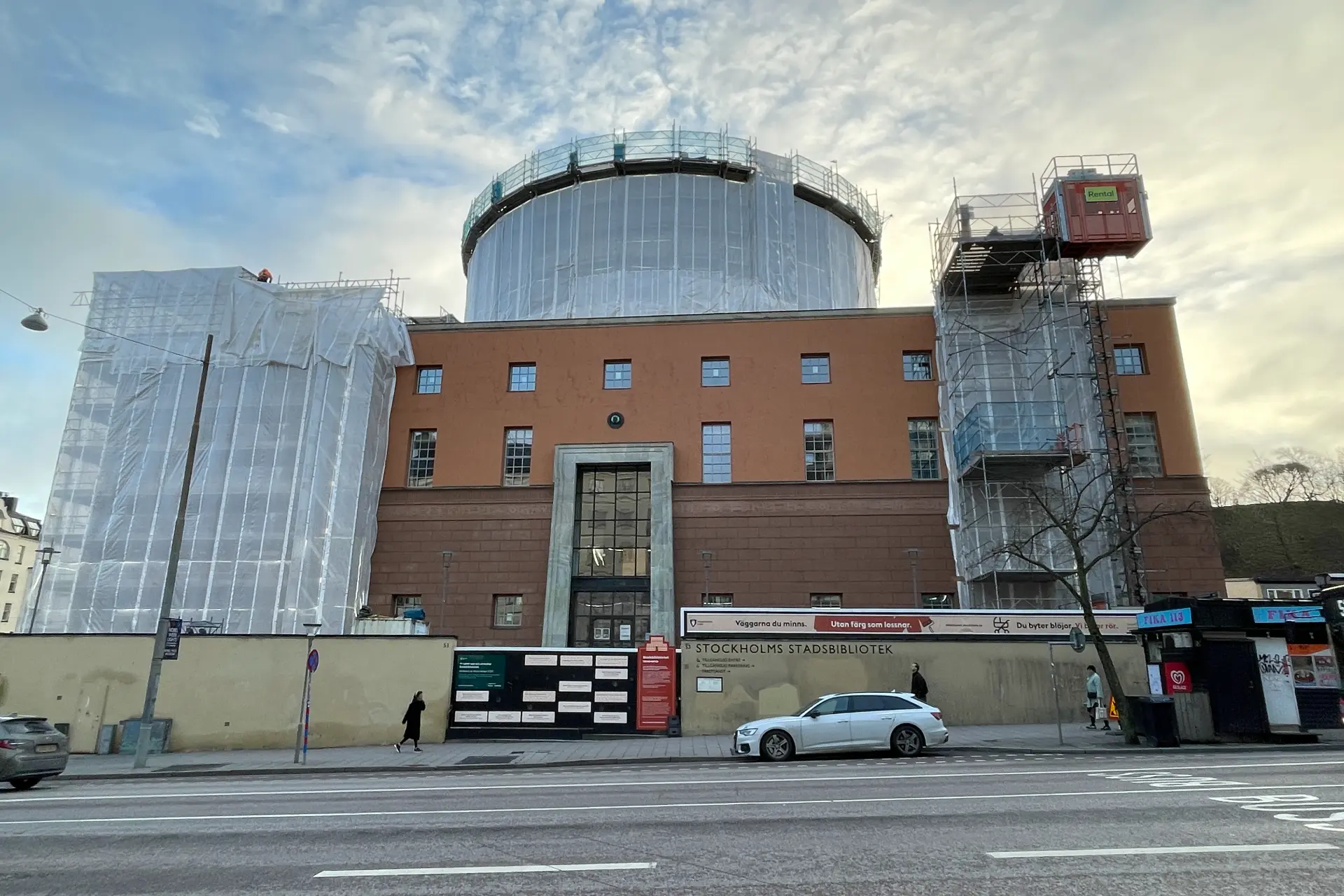 Stadsbiblioteket renoveras inför 100-årsjubileet