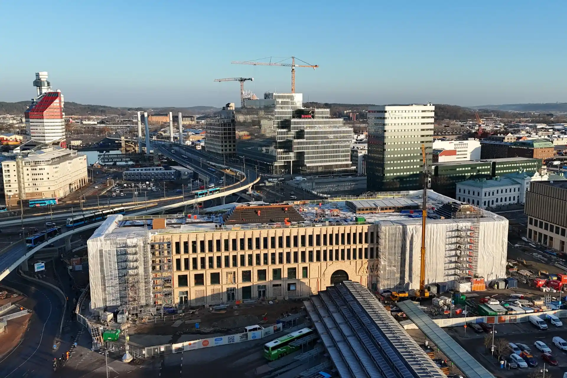 En första titt på Göteborgs spektakulära stationshus
