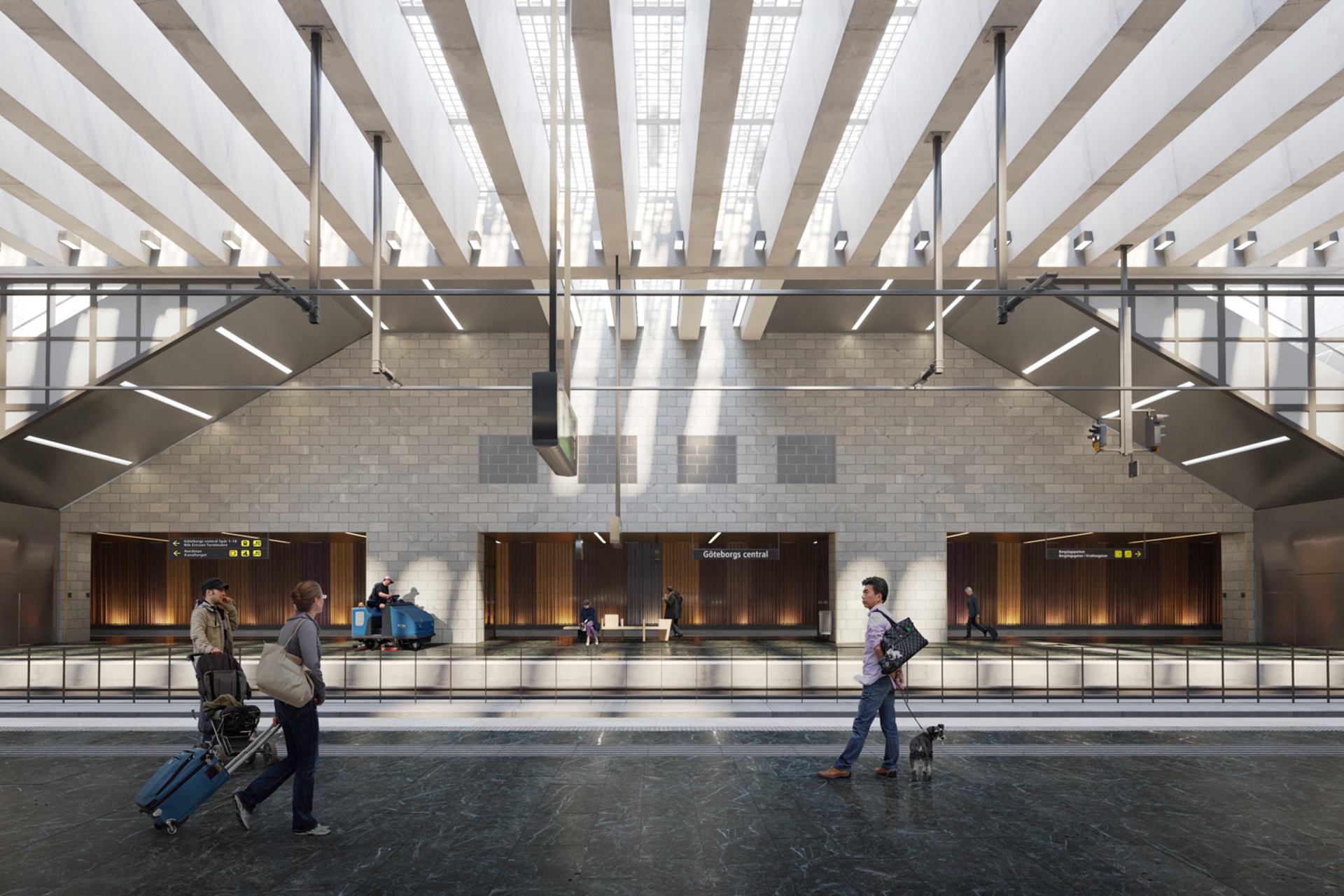 Göteborg Grand Central byggs med återbrukat material