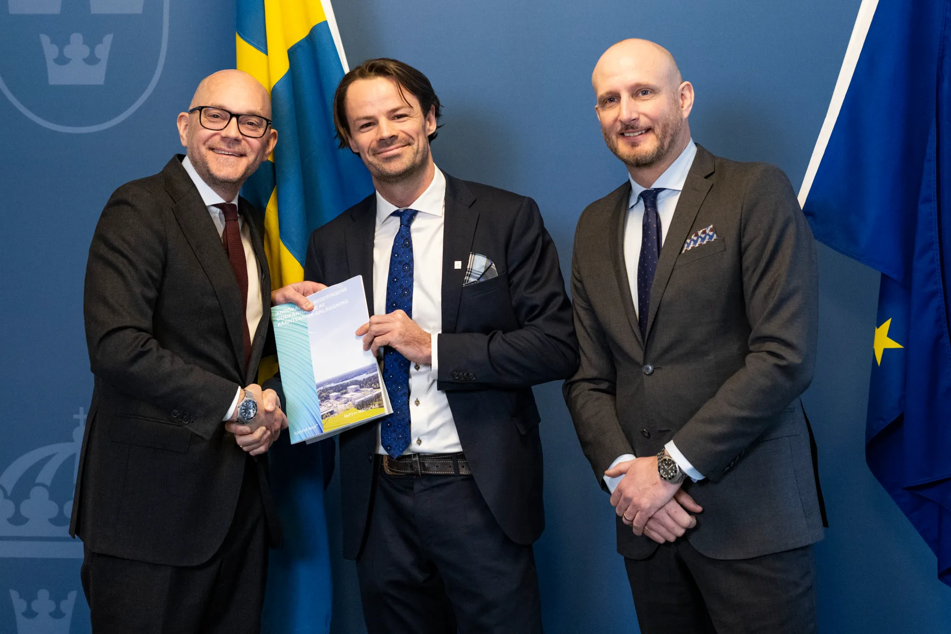 Historisk ansökan om ny kärnkraft i Sverige