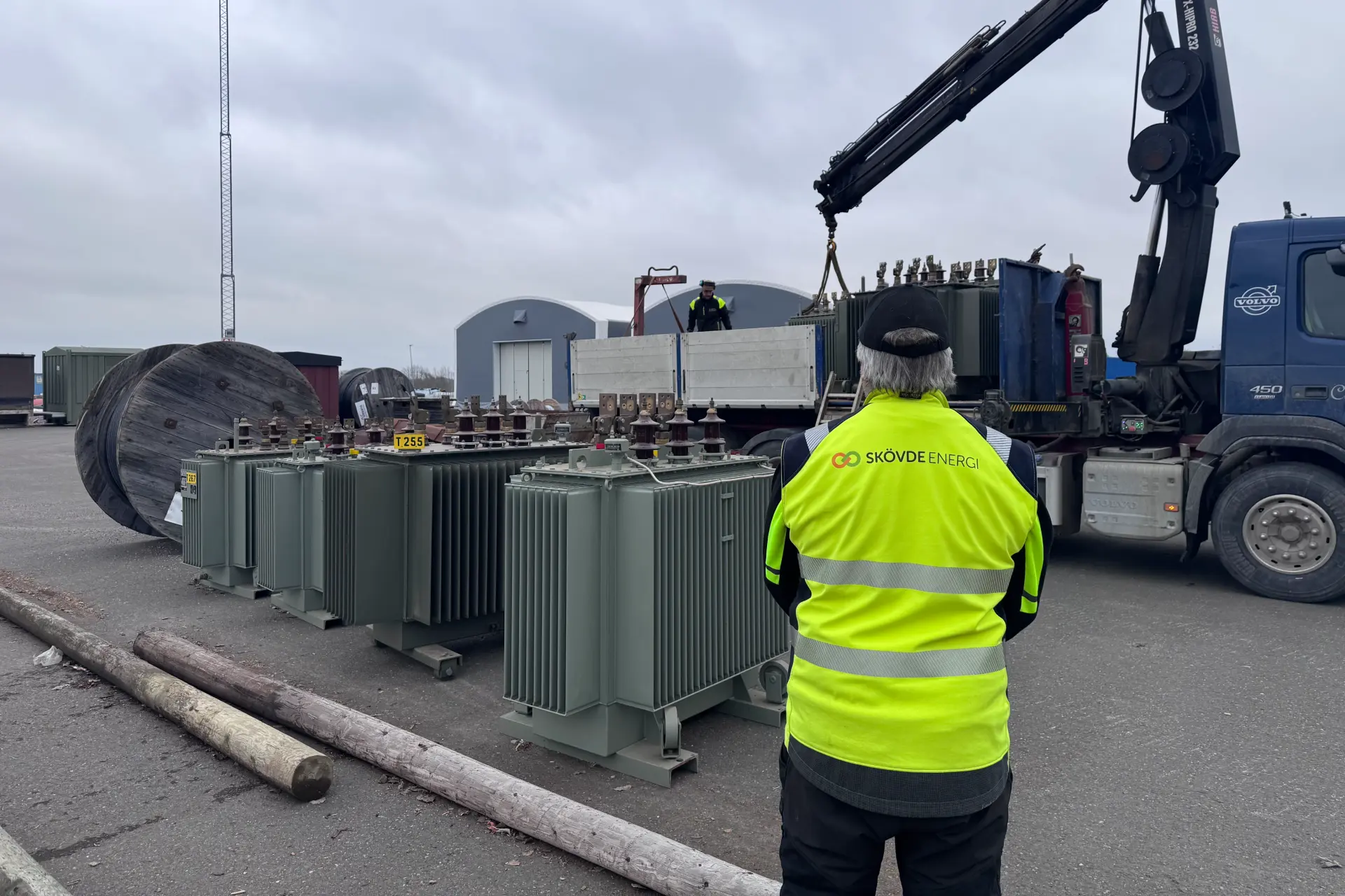 Skövde Energi donerar transformatorer till Ukraina