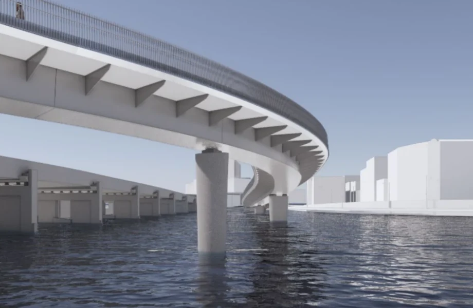 Ny bro på väg till Slussen