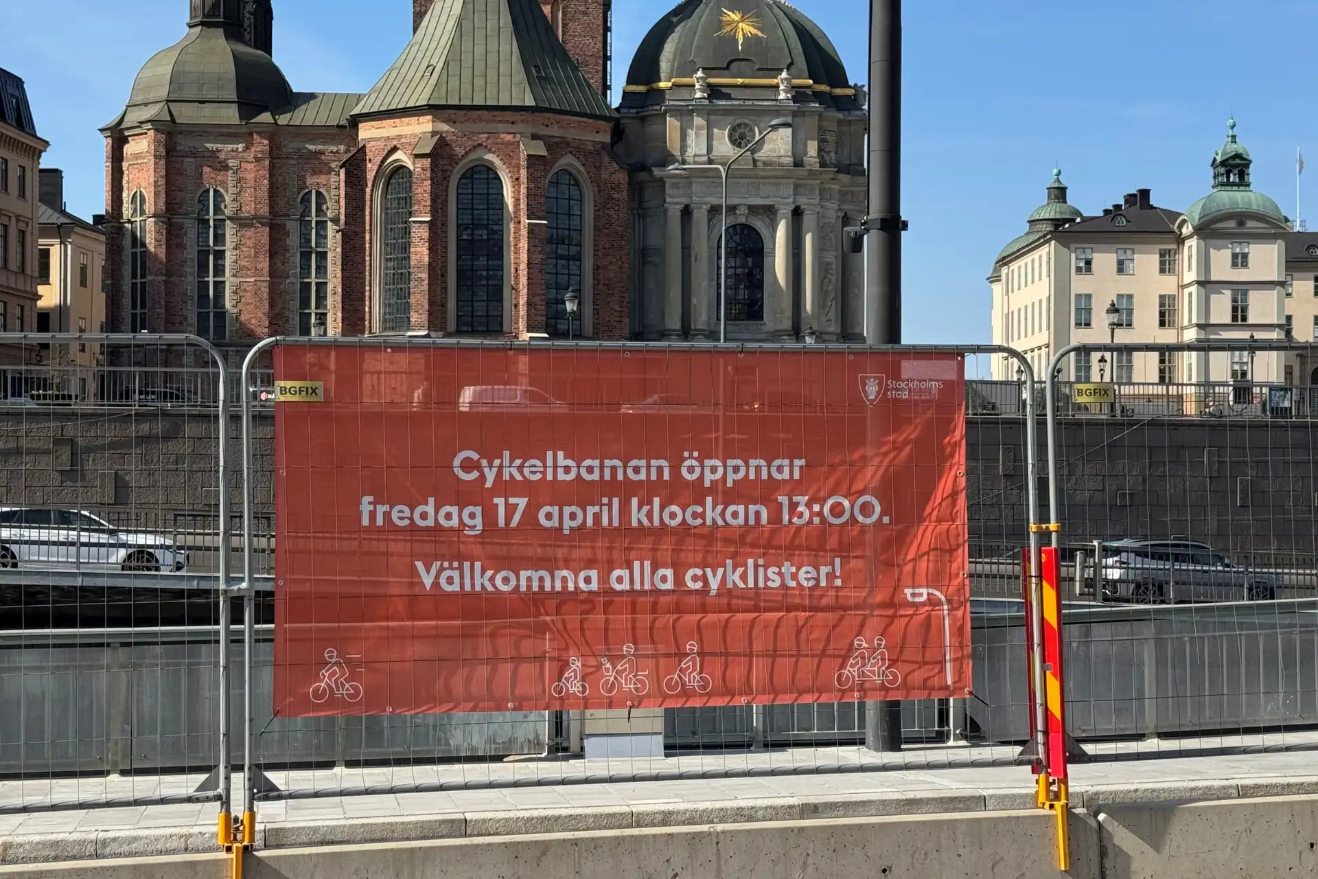 Då invigs efterlängtade cykelbanan