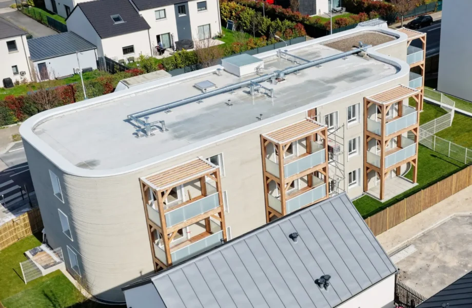 De får Europas största 3D-printade flerbostadshus