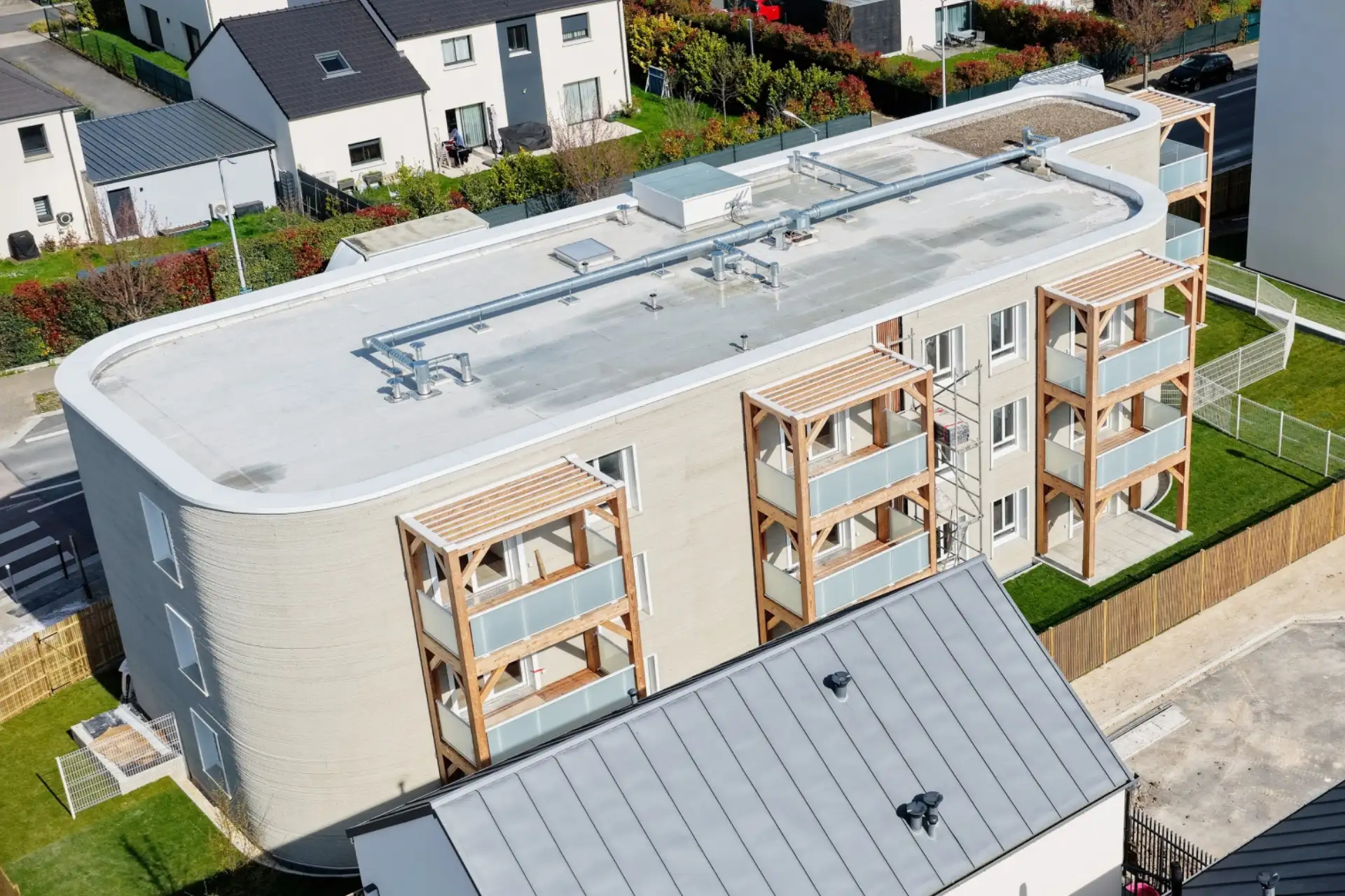 De får Europas största 3D-printade flerbostadshus