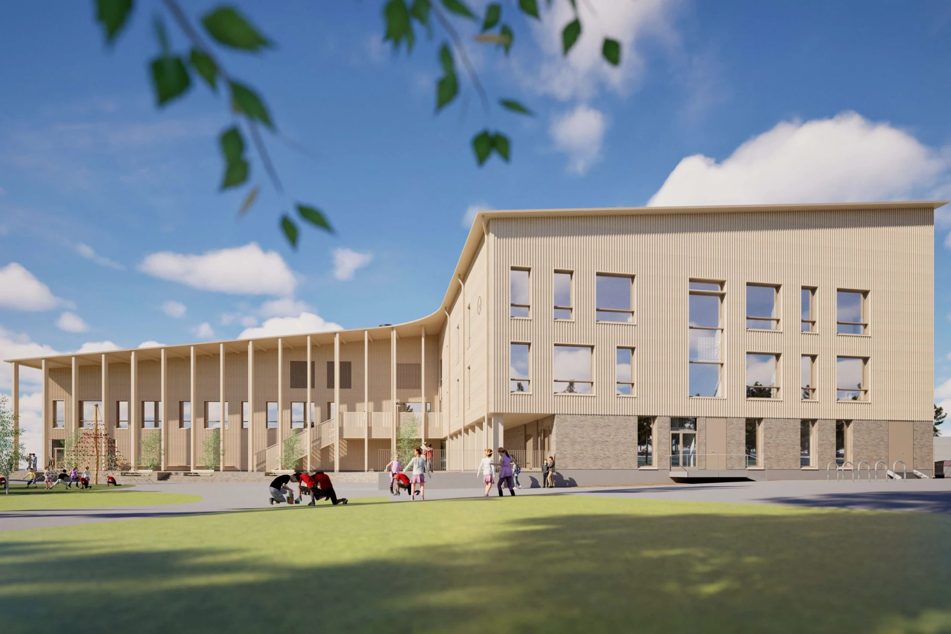 Finland väljer svenska byggjätten för skolprojekt