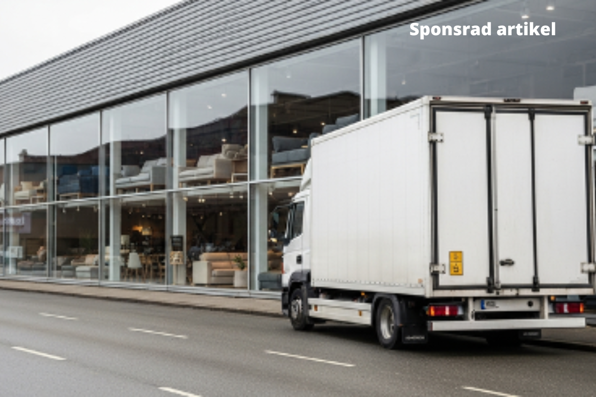 Storgodsleveranser pressar möbelhandelns logistik