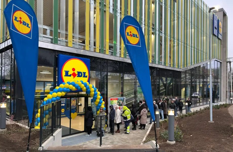 De bygger ny butik till Lidl