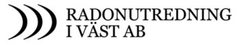 Radonutredning i Väst AB Logo