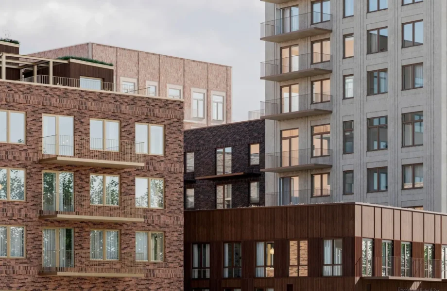 De blir först att söka bygglov i nya stadsdelen