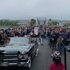 Nya bron invigd - inför tusentals