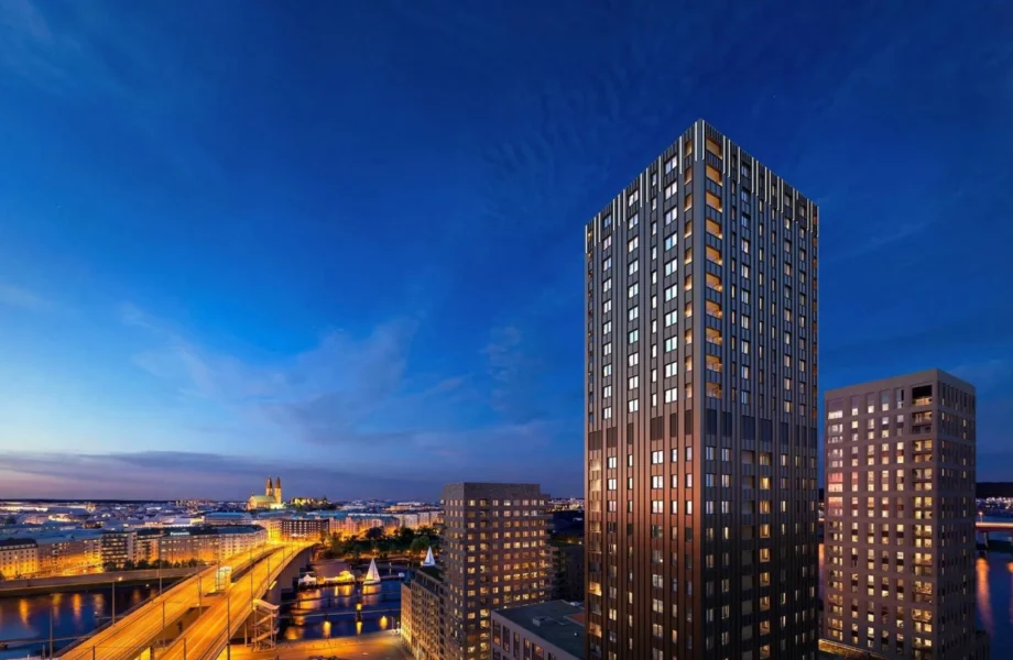 De bygger söderorts högsta bostadshus