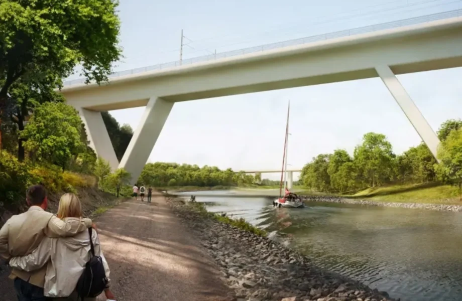 Nya bron får byggas - blir 720 meter lång