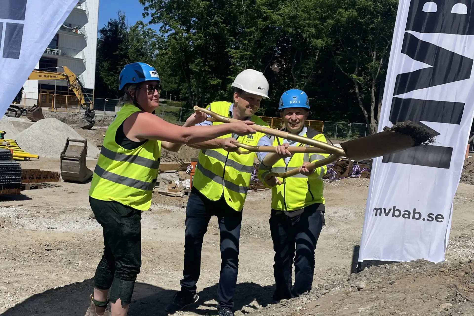 MVB tar första spadtaget för 179 nya hyresrätter