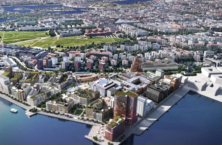 De blir först i nya stadsdelen