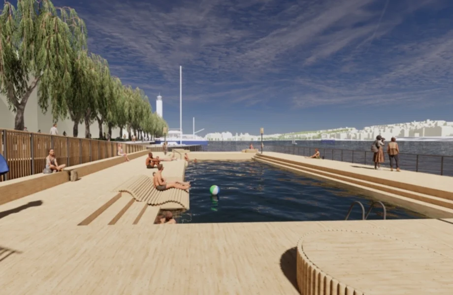De bygger nya badet - trots överklagat bygglov