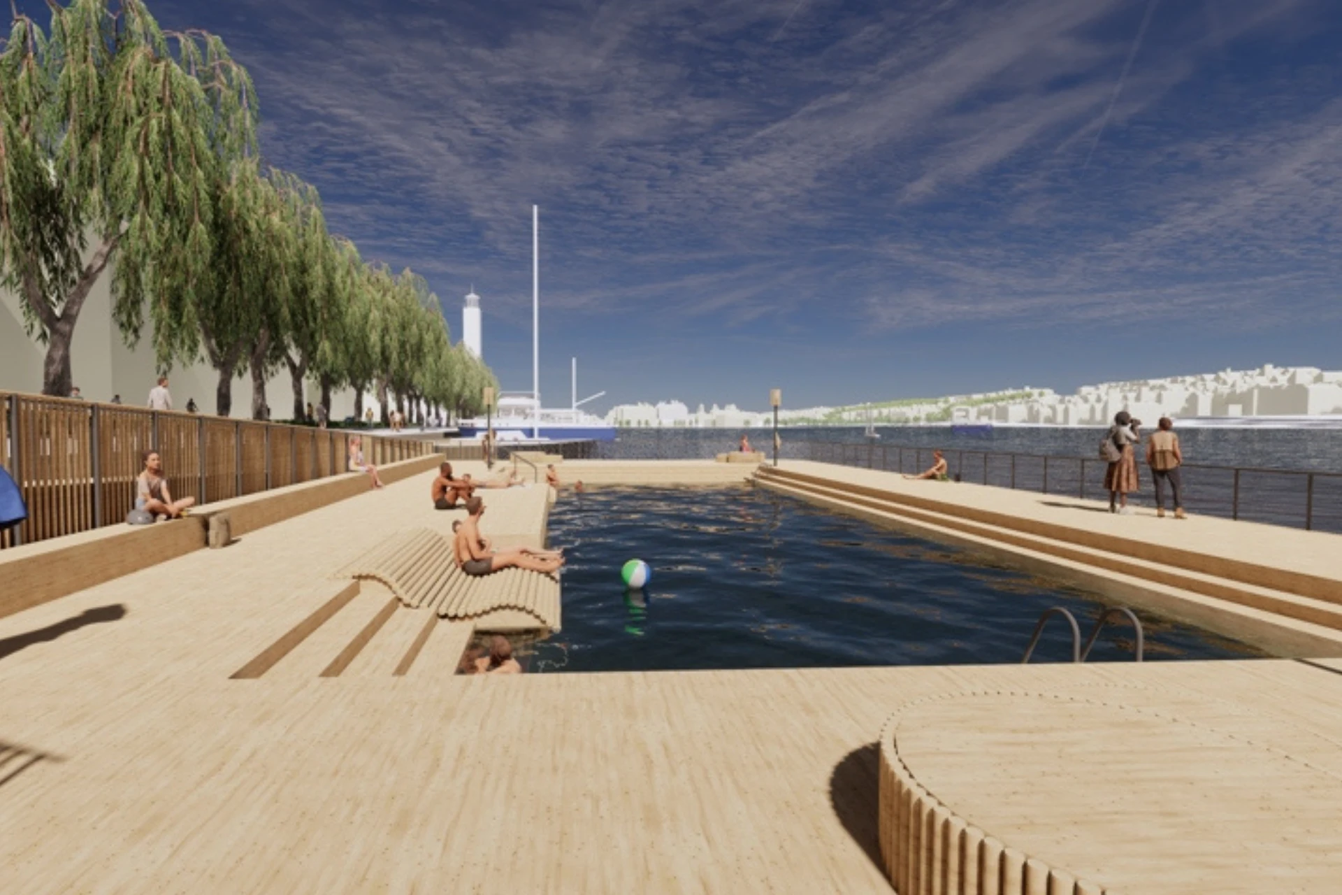 De bygger nya badet - trots överklagat bygglov