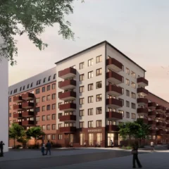 Skanska säljer bostäder till pensionsjätten