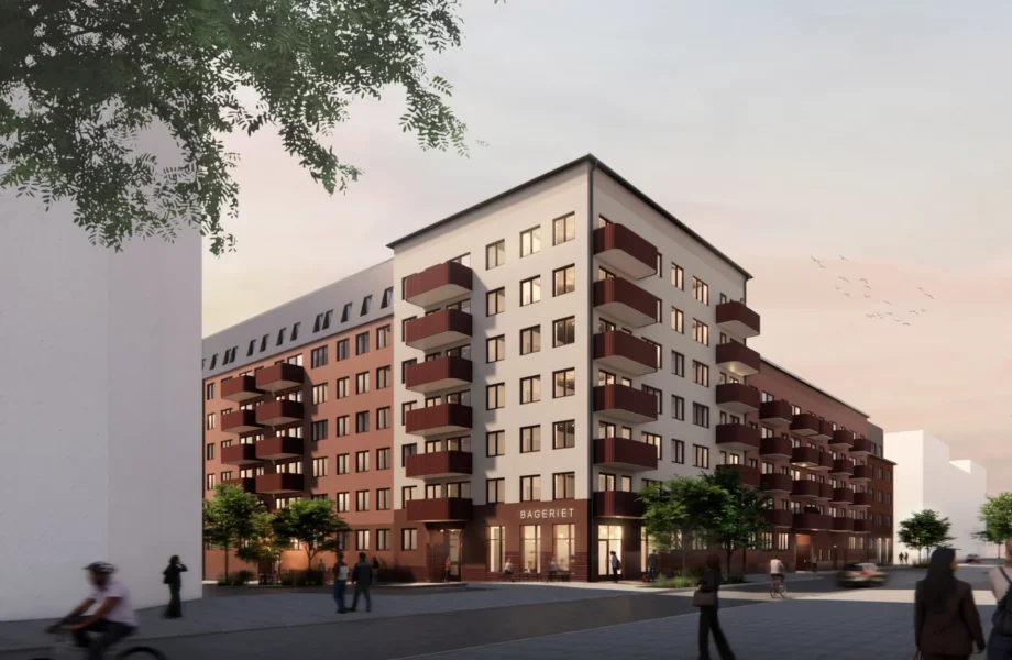 Skanska säljer bostäder till pensionsjätten