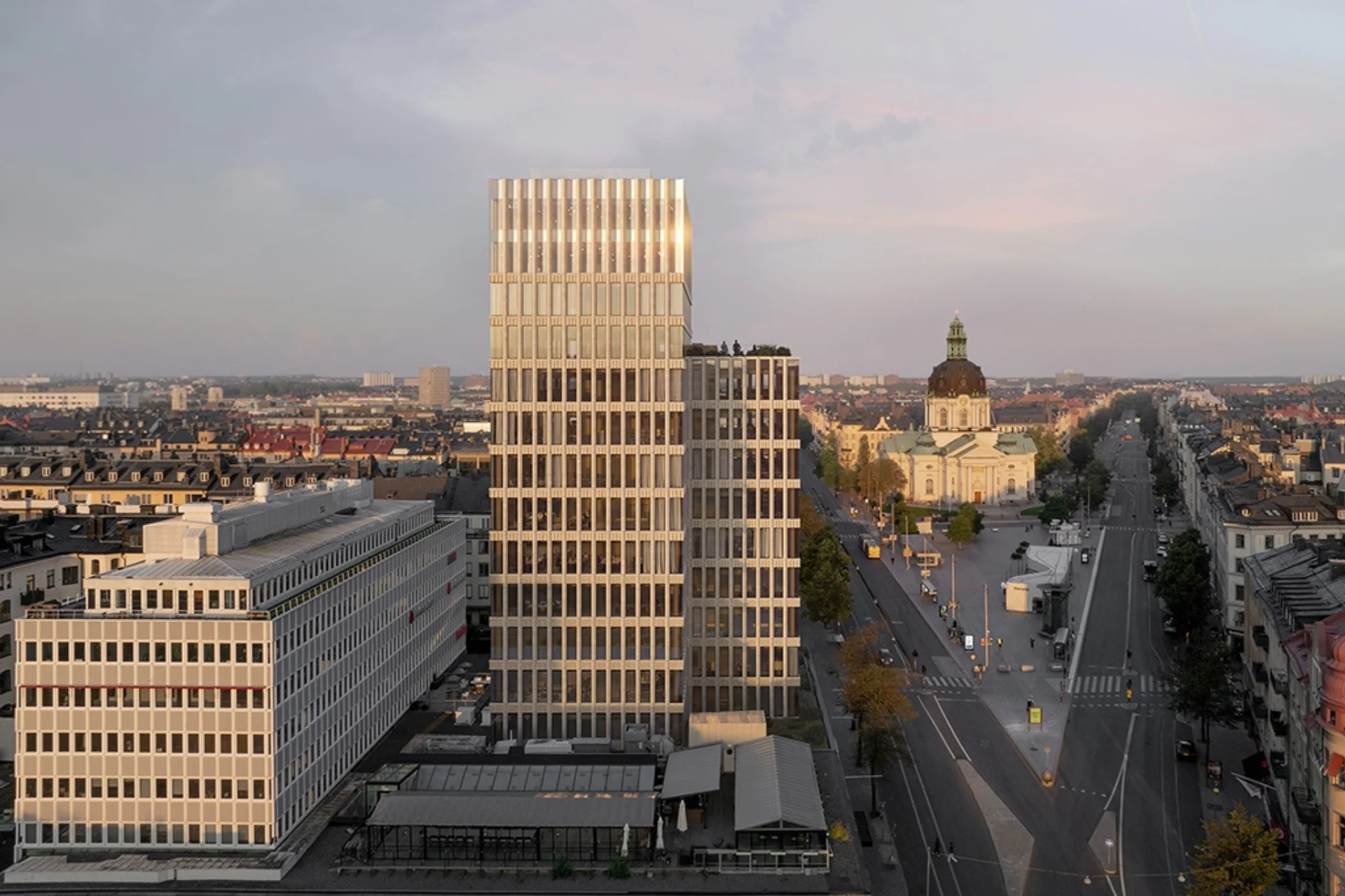 De bygger nytt landmärke i Stockholm