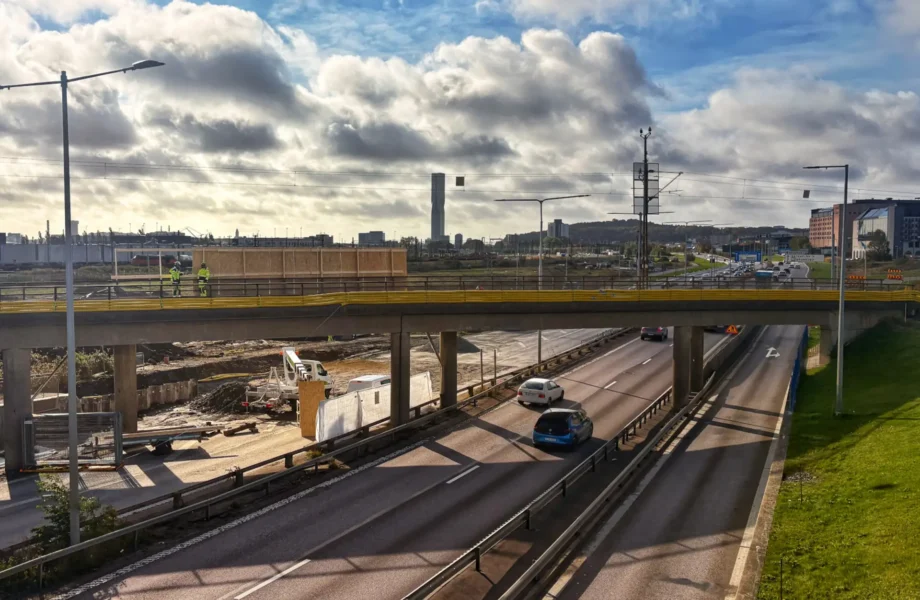 Här förvandlas en av Göteborgs pulsådror