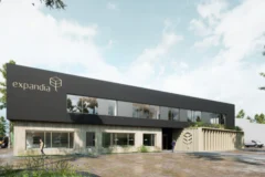 20 fotbollsplaner stor - så blir Expandias nya lokaler