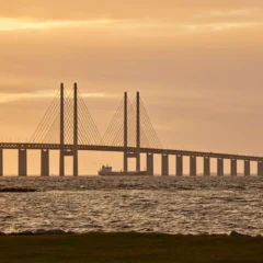 Bron mellan Sverige och Danmark slår rekord