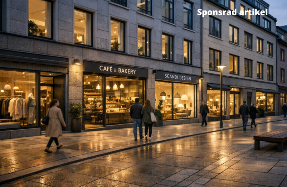 Renovering av butikslokaler i stadskärnor: säkerhet utan att stänga ute gaturummet