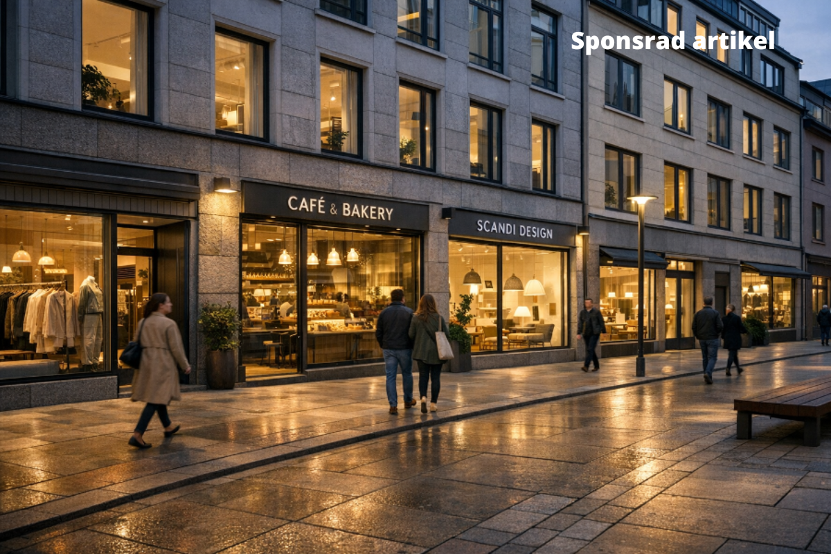 Renovering av butikslokaler i stadskärnor: säkerhet utan att stänga ute gaturummet