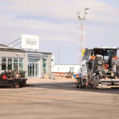 Stora projektet klart på flygplatsen - öppnar igen