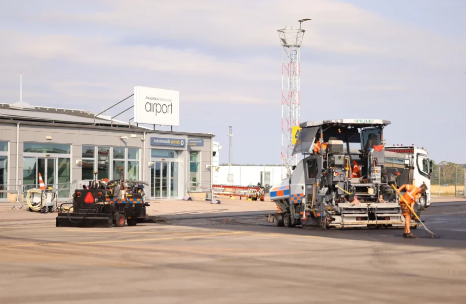 Stora projektet klart på flygplatsen - öppnar igen