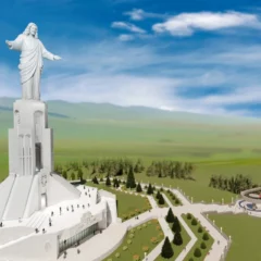 Här byggs världens högsta Jesus-staty