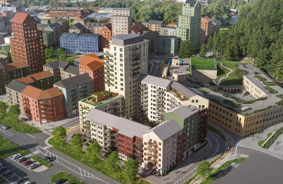 Jättarna byggstartar i stora omvandlingen i Göteborg