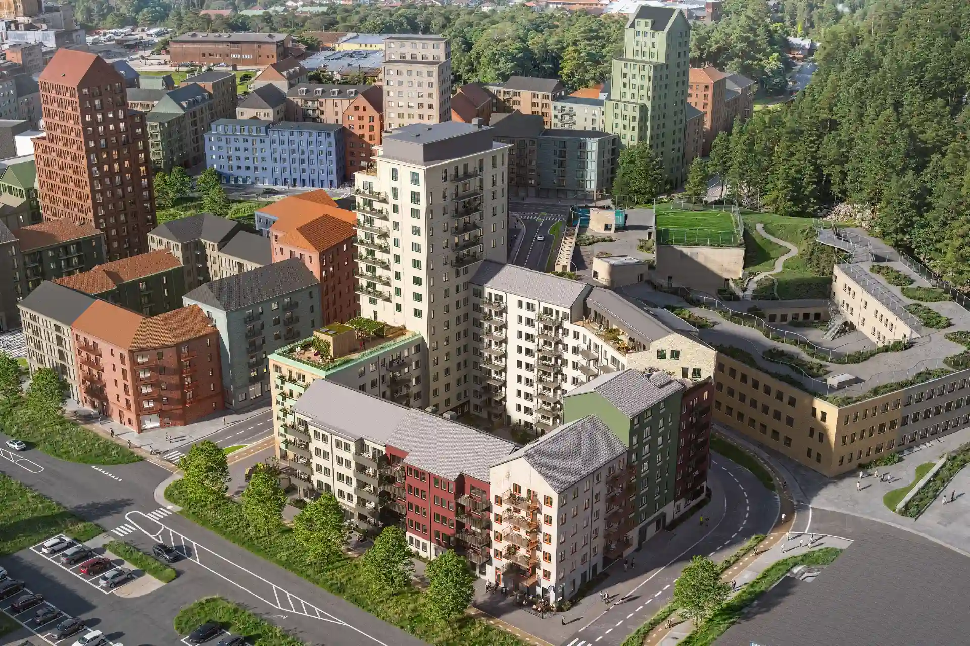 Jättarna byggstartar i stora omvandlingen i Göteborg