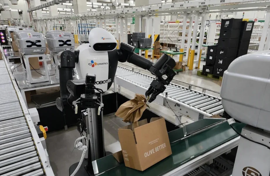 Logistikbolaget anställer humanoida robotar